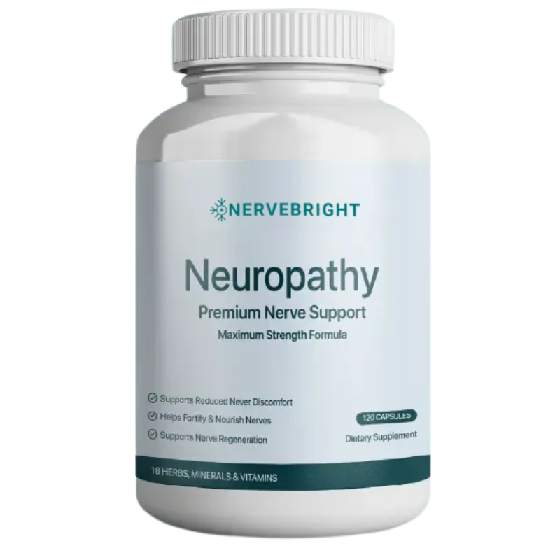 NerveBright™ Supporto Nervoso | Dì addio al dolore nervoso bruciante e all’intorpidimento — già entro 3 giorni!