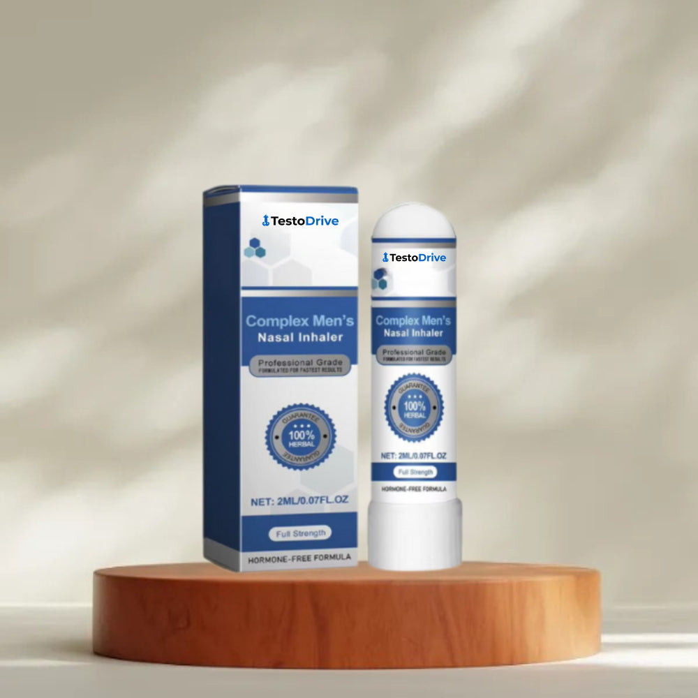 TestoDrive™ Inhaler | Zorgt voor een keiharde erectie in 5 minuten-100% pilvrij!