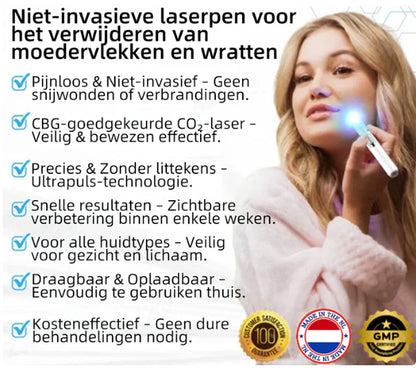 Xorita™ Niet-invasieve Laser pen voor Moedervlek - en Wratverwi jdering Promax