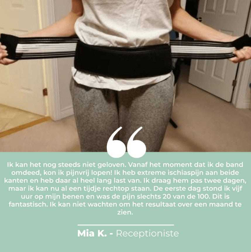OrthoGordel™ - Word elke ochtend zonder rugpijn wakker
