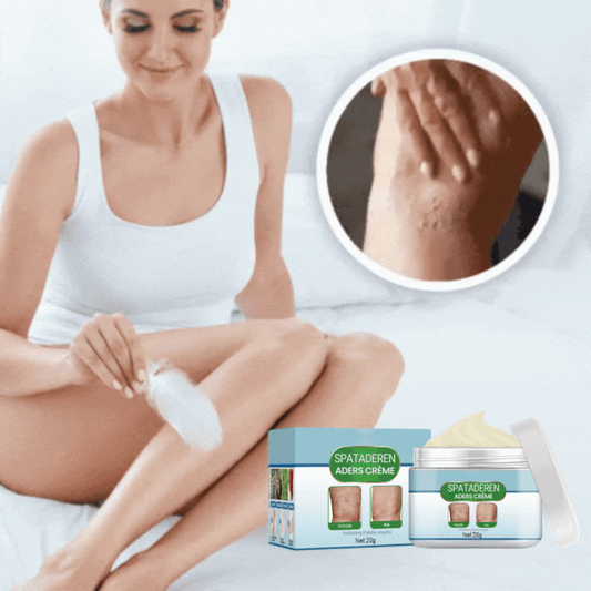 AderHelder™ Crème –Vermindert zichtbaar spataderen en helpt u in slechts 7 dagen gladde, gezonde benen te krijgen!