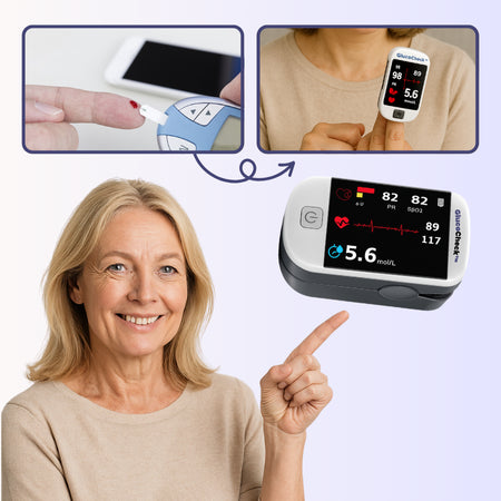 GlucoCheck™ | Diabetescontrole zonder naalden, altijd en overal!