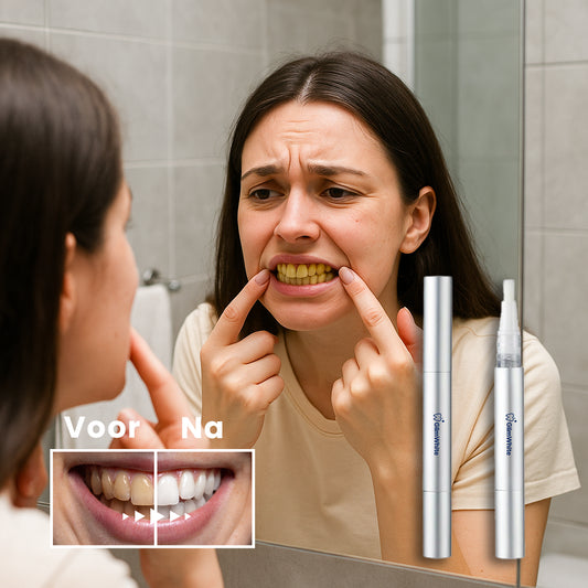GlimWhite™ Whitening pen | Krijg 98% wittere tanden vanaf het eerste gebruik!