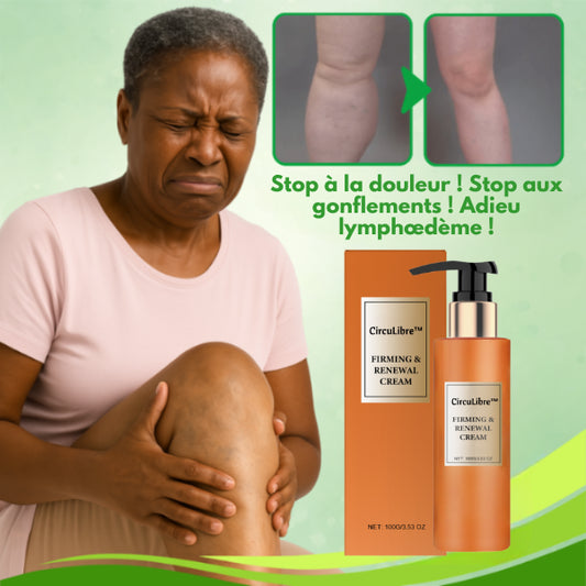 CircuLibre™ | Crema anti-gonfiore | Riduce il linfedema fino al 95% in soli 5 giorni!