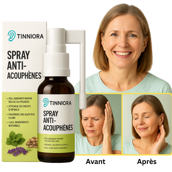 Tinniora Tinnitus Spray | Sollievo evidente in soli 7 giorni