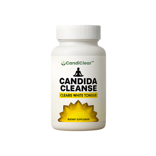 CandiClear™ – Cure anti-Candida | Élimine le Candida dans l’intestin, fait disparaître le dépôt sur la langue & prévient les problèmes de santé !