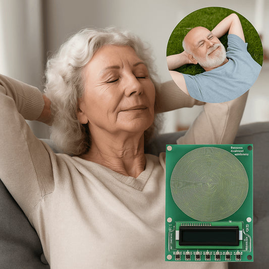 HarmonyWave™ | Détendez-vous, retrouvez votre focus et reconnectez-vous à vous-même grâce aux fréquences naturelles de la Terre à 7,83 Hz.