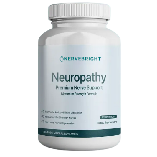 NerveBright™ Supporto Nervoso | Dì addio al dolore nervoso bruciante e all’intorpidimento — già entro 3 giorni!