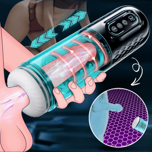 MaxToro™ Masturbador Automático | ¡Experimenta el máximo placer sin necesidad de pareja!