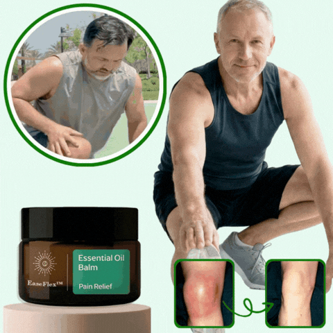 Baume analgésique EaseFlex™ | Soulage les douleurs articulaires chroniques en seulement 3 minutes !