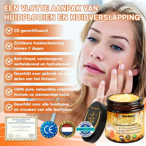 Gemaakt✨ en verzonden vanuit Nederland|✅ Officiële winkel Glamova® Herstellende Crème met Bijengif 🔥
